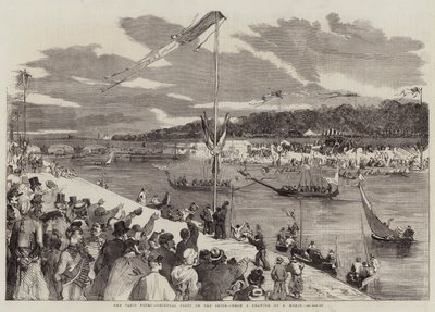 De Parijse Feesten, Oosterse Toernooi op de Seine door Edmond Morin